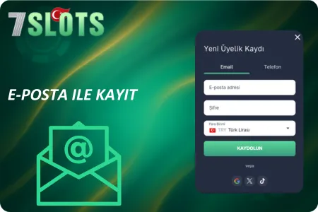 7Slots e-posta giriş